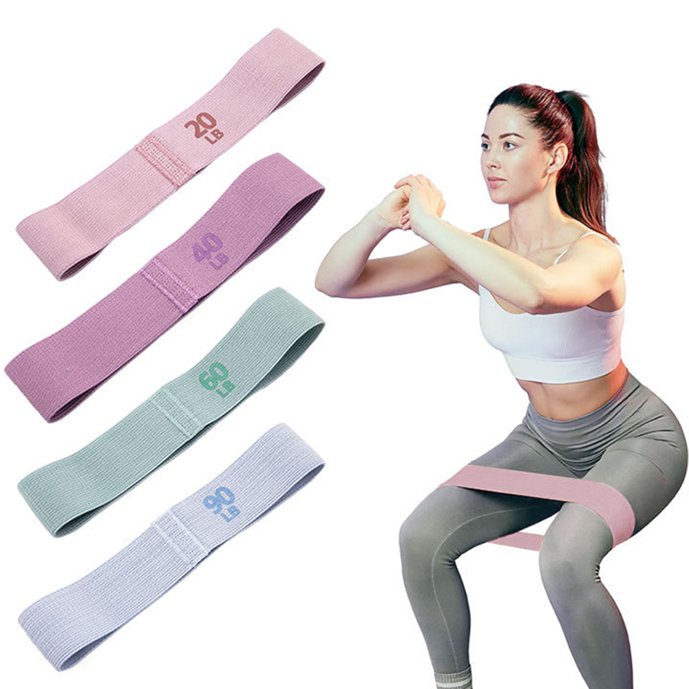 Sports Equipment Club - Elastic Resistance Booty Workout Bands Anti-Slip