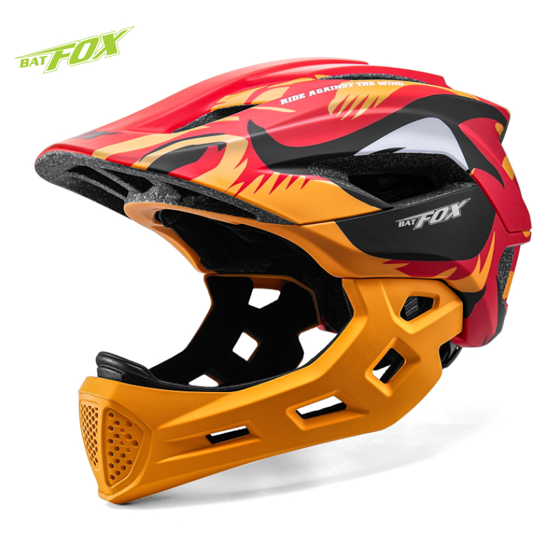 BATFOX Kids Full Face Bike Hel - Sports Equipment Stores recension och pris