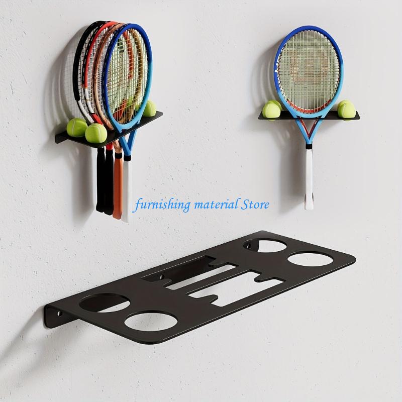 Y5GD Black Wall Mounted Tennis - Sports Equipment Tennis recension och pris