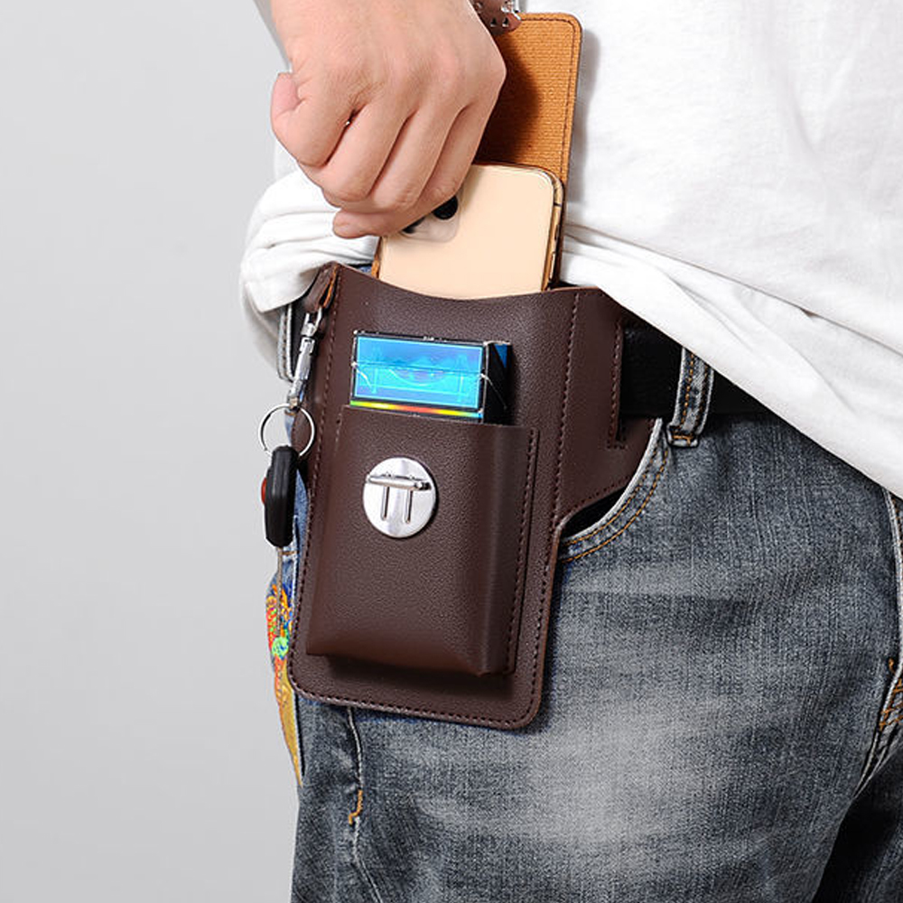 New Men Waist Bag Mobile Phone - Sports Equipment Bag recension och pris