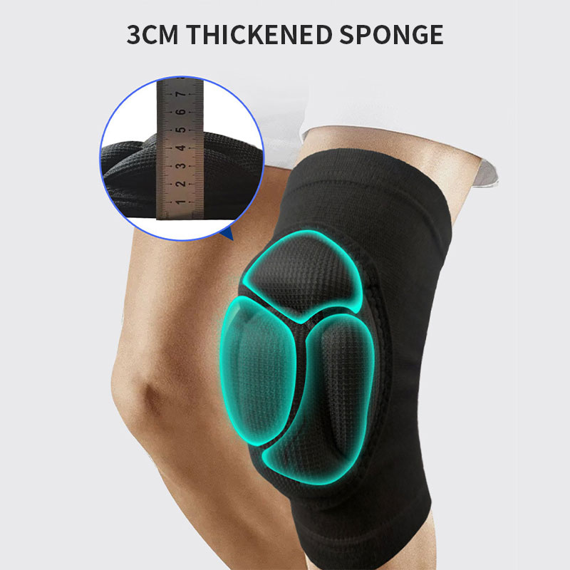 1 Pair/2Pcs Thickening Knee Pa - Volleyball Knee Pad recension och pris