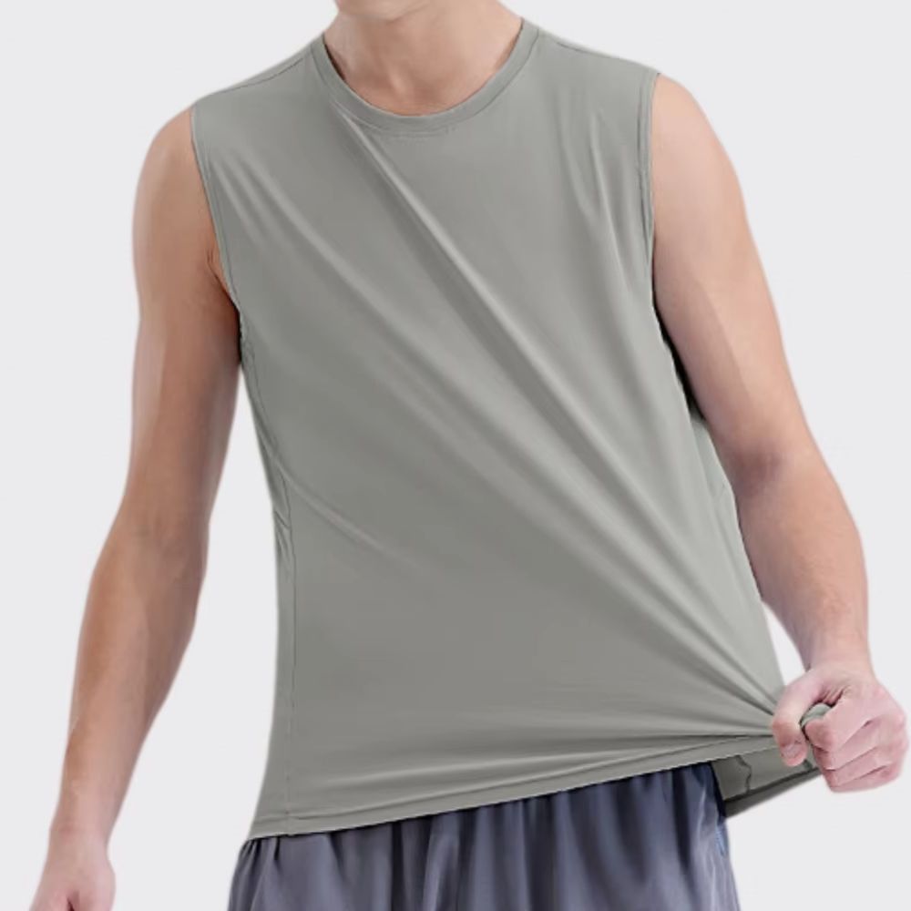 Men's Summer Bodybuilding Tank - Sports Equipment Logos recension och pris