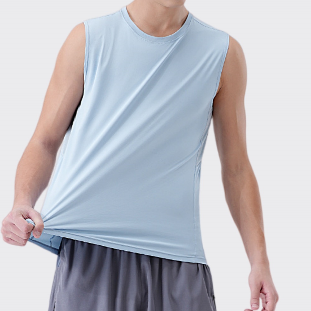 Men's Summer Bodybuilding Tank - Sports Equipment Logos recension och pris