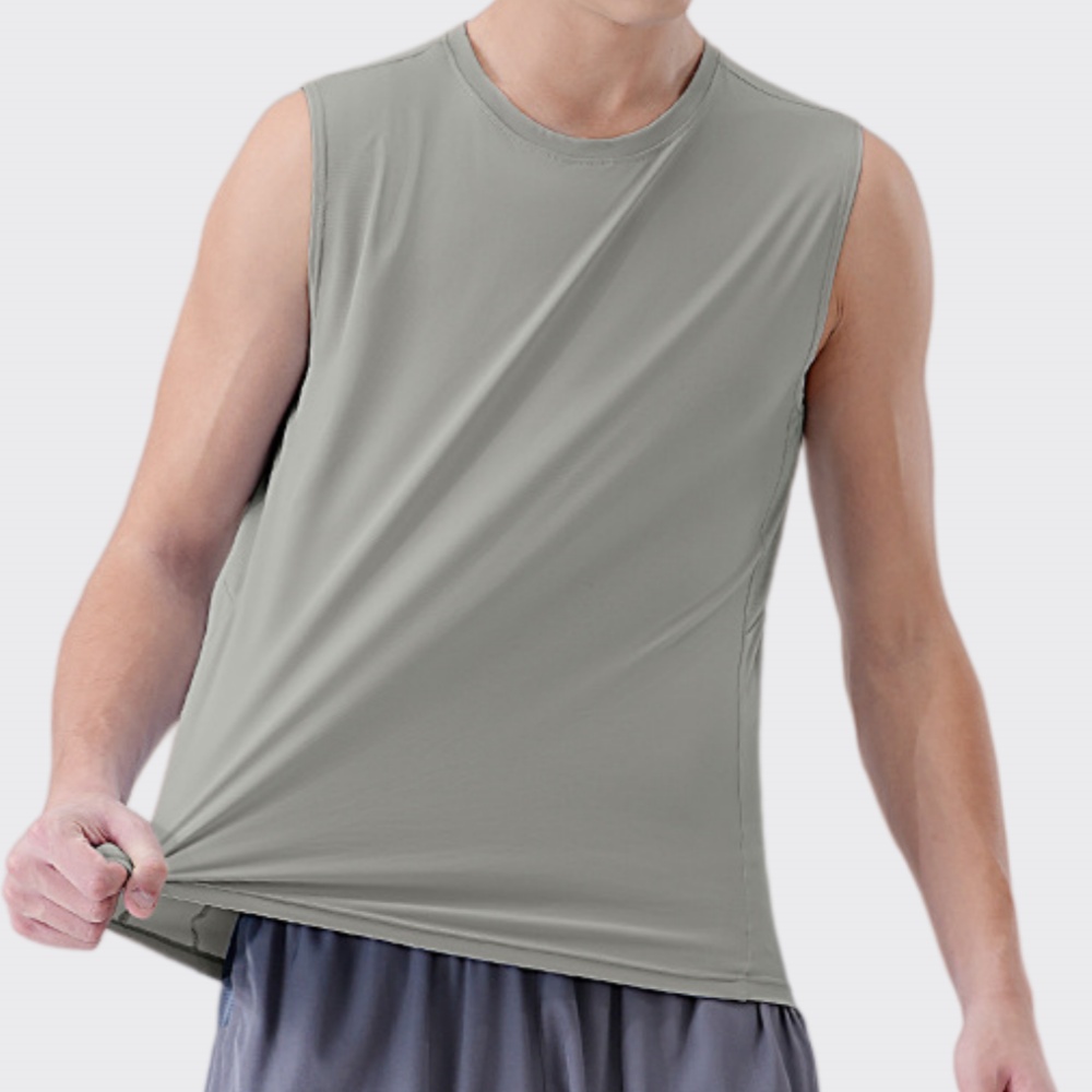 Men's Summer Bodybuilding Tank - Sports Equipment Logos recension och pris