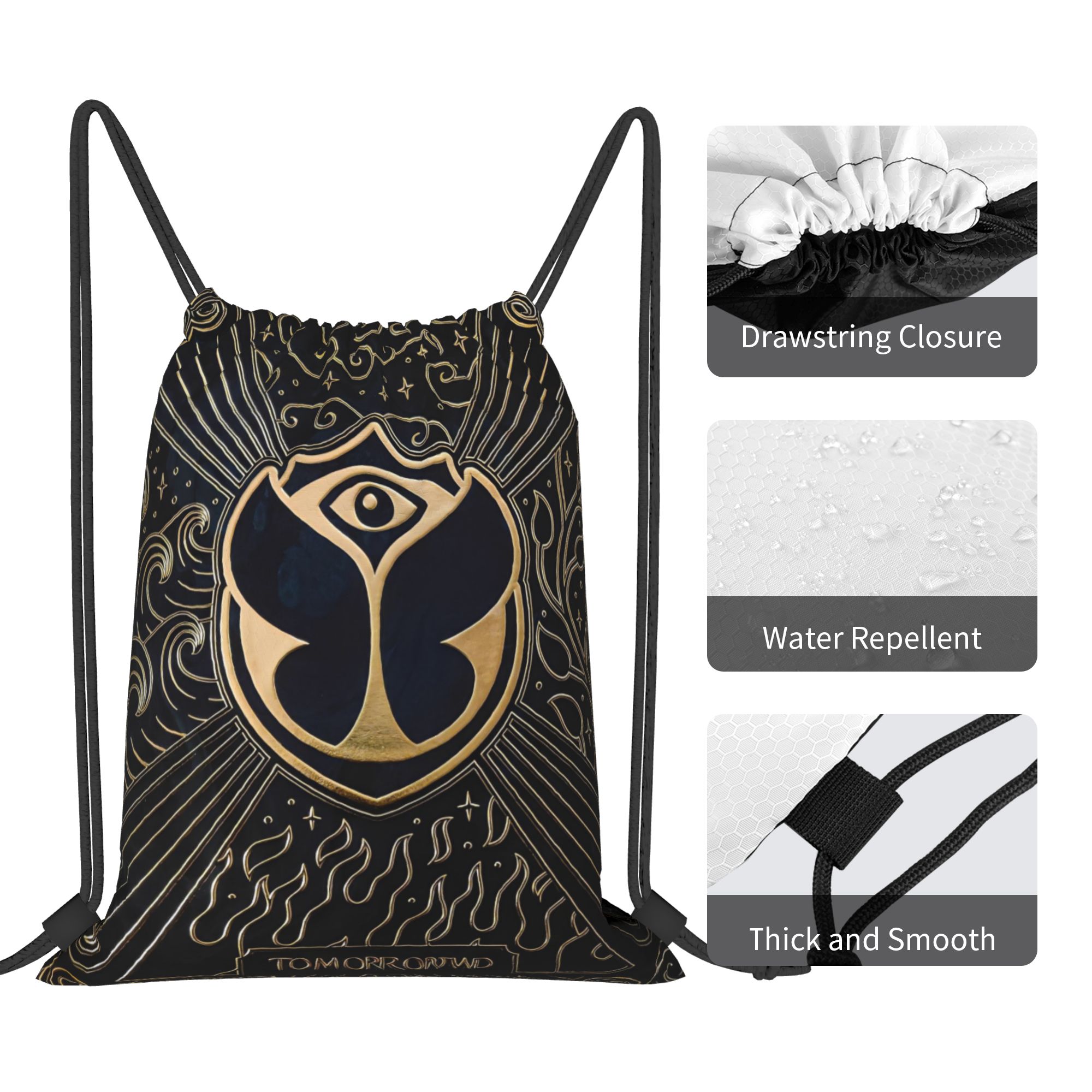 Tomorrowlands  Drawstring Back - Sports Equipment Bag recension och pris