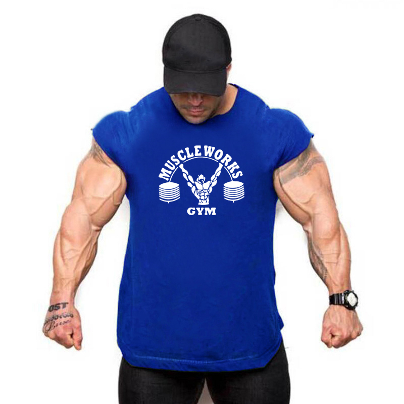 New Summer Brand Vest Cotton G - Sports Equipment Shop recension och pris
