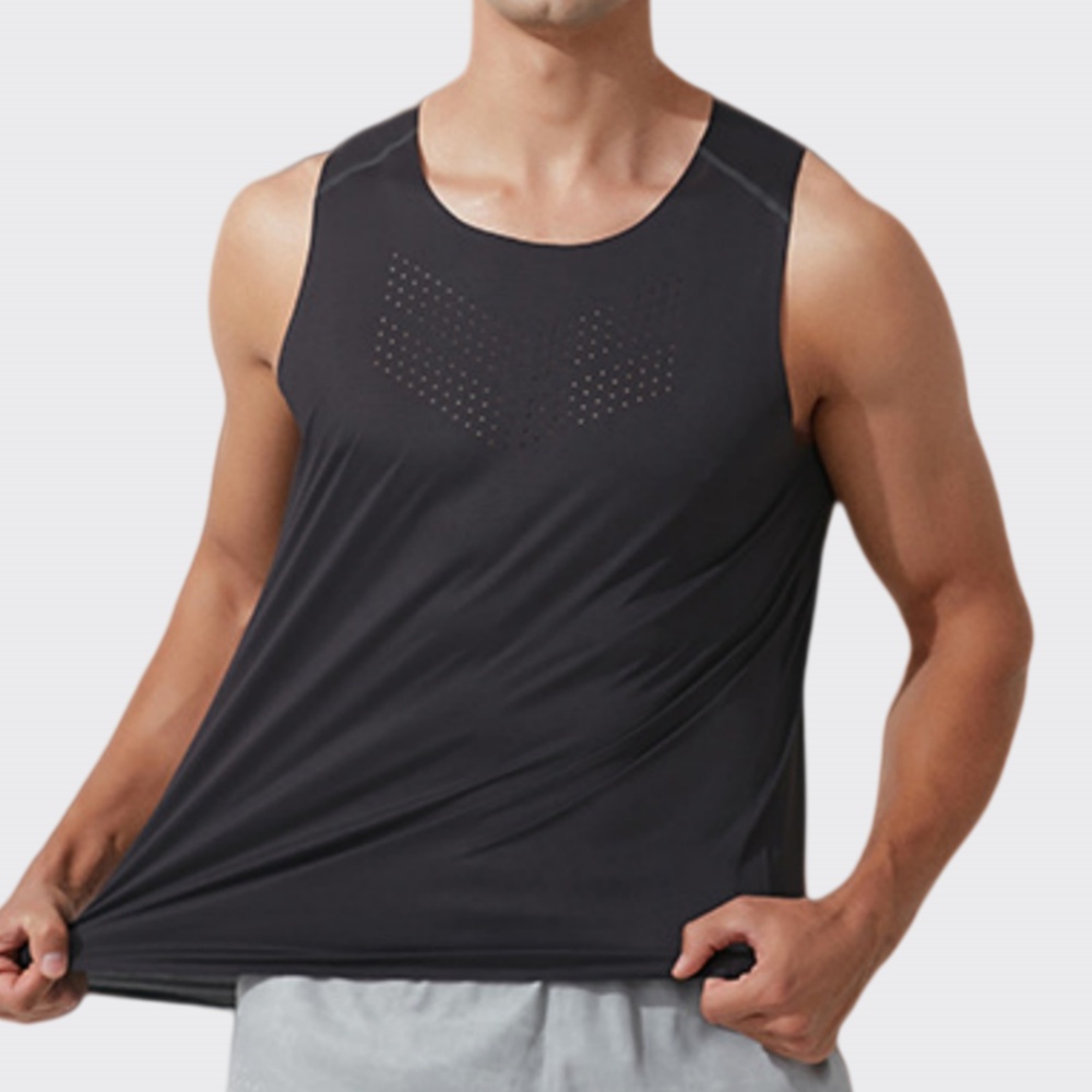 Men Gym Vest Quick Dry Running - Sports Equipment Logos recension och pris