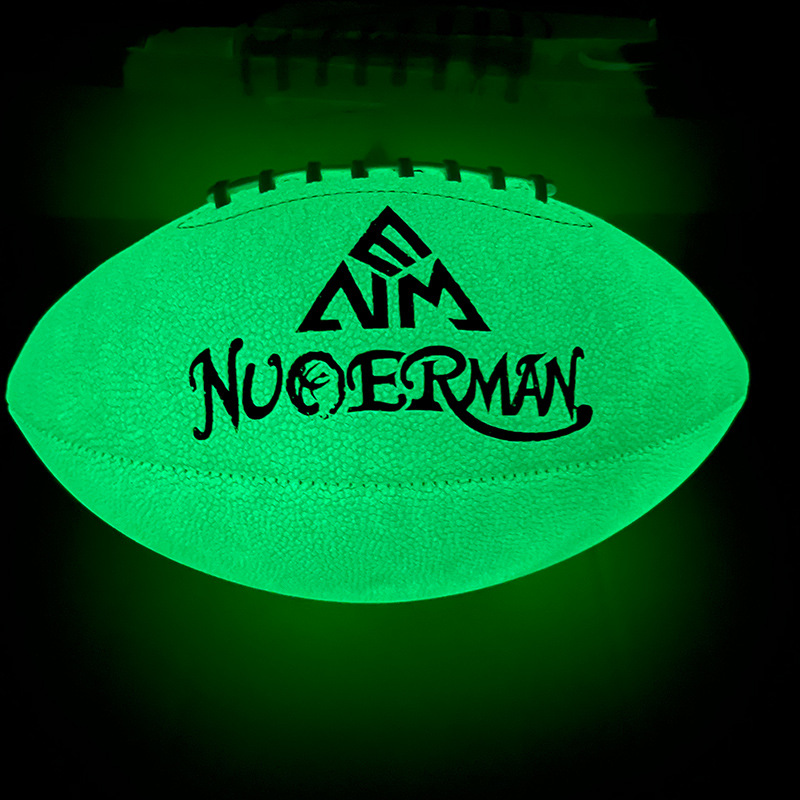 PU Night Light Rugby American  - Rugby Training Ball recension och pris