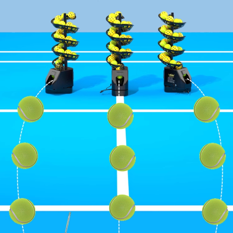 Adjustable Tennis Ball Machine - Sports Equipment Tennis recension och pris