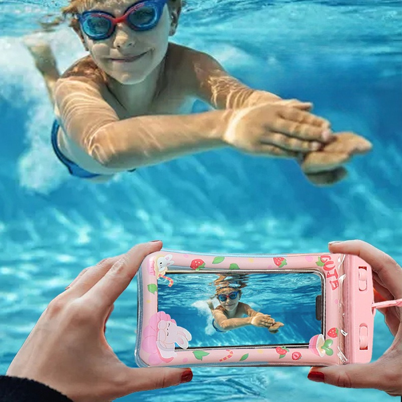 1pc Waterproof Cartoon Phone C - Sports Equipment Bag recension och pris