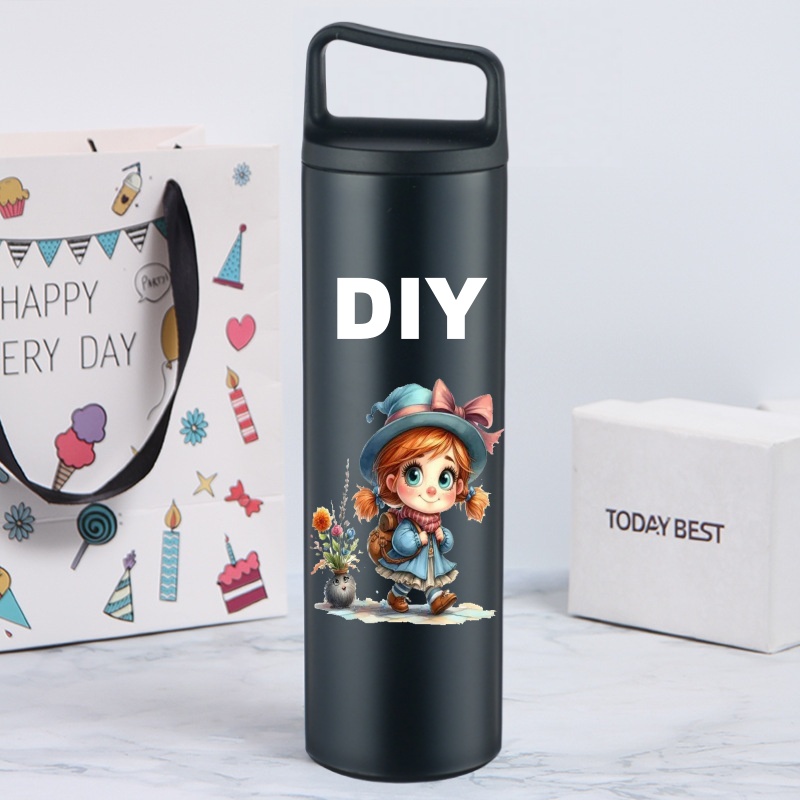 1pcs 500ml New Wide-mouth Stai - Sports Equipment Logos recension och pris