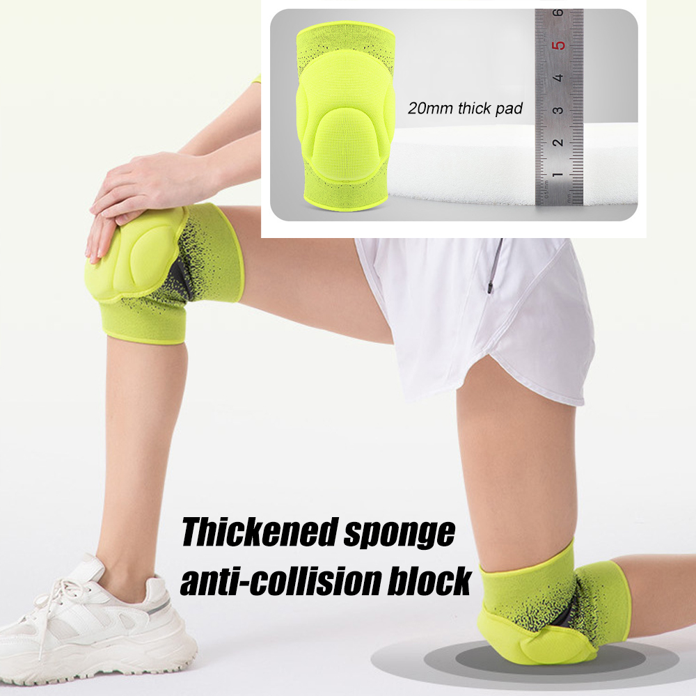 1Pair Thick Sponge Knee Pads K - Volleyball Knee Pad recension och pris
