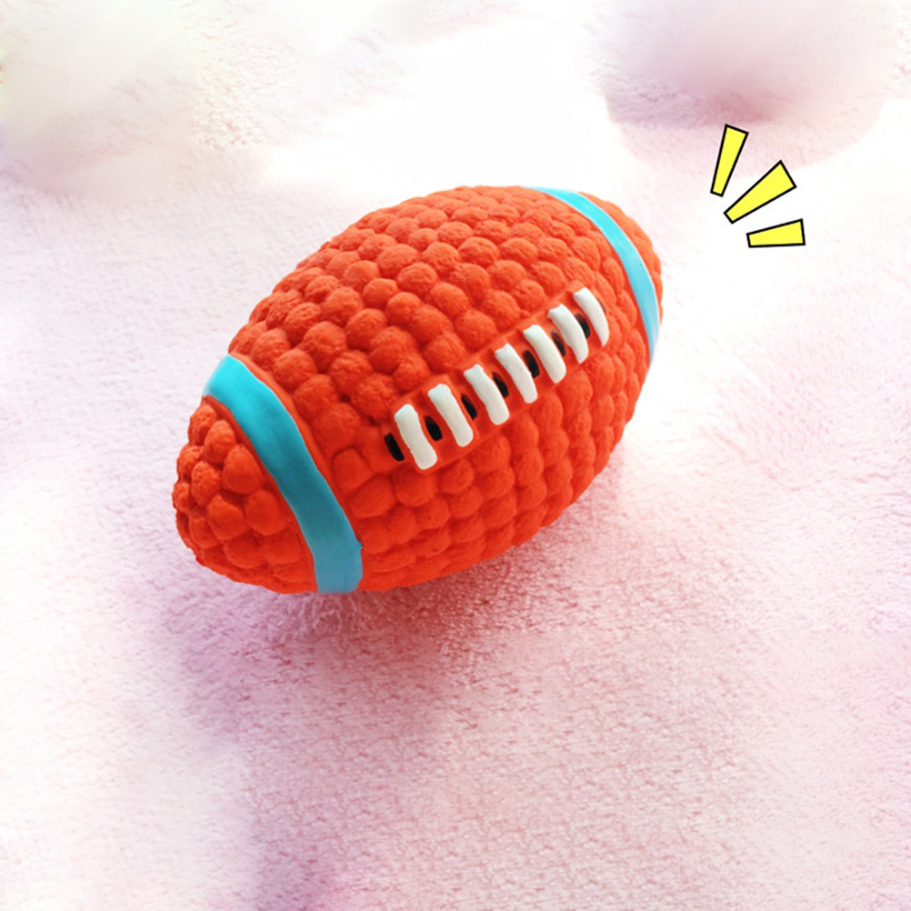 2Pcs Sound Chew Ball Set for P - Rugby Training Ball recension och pris