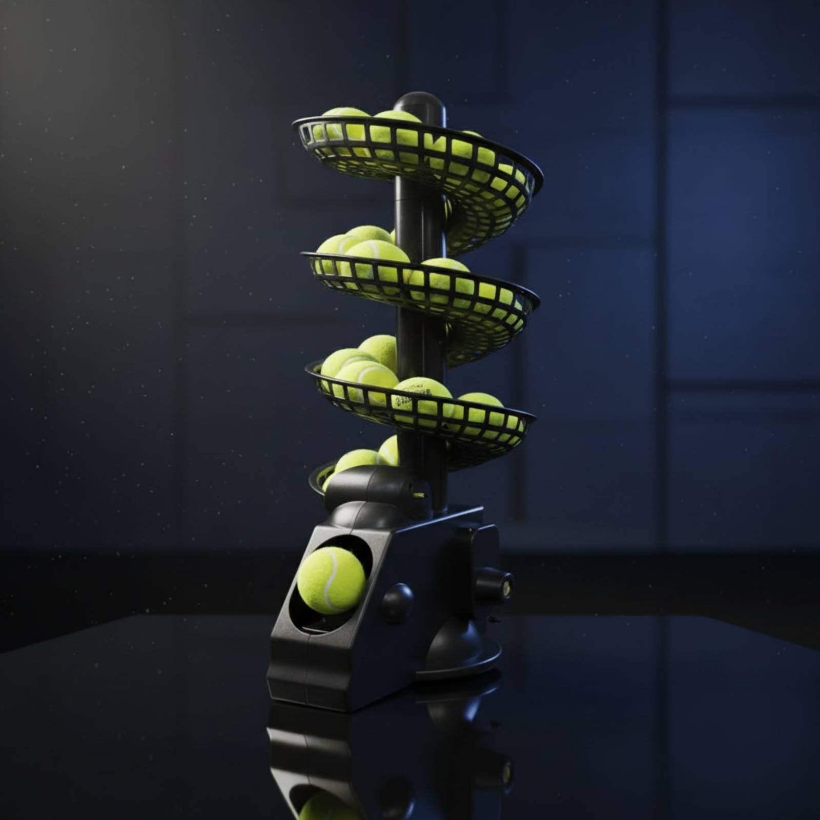 Portable Tennis Ball Machine M - Sports Equipment Tennis recension och pris