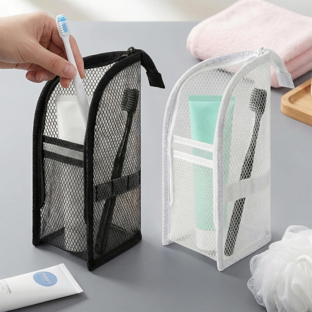 Mesh Toiletry Bag Breathable Q - Sports Equipment Bag recension och pris