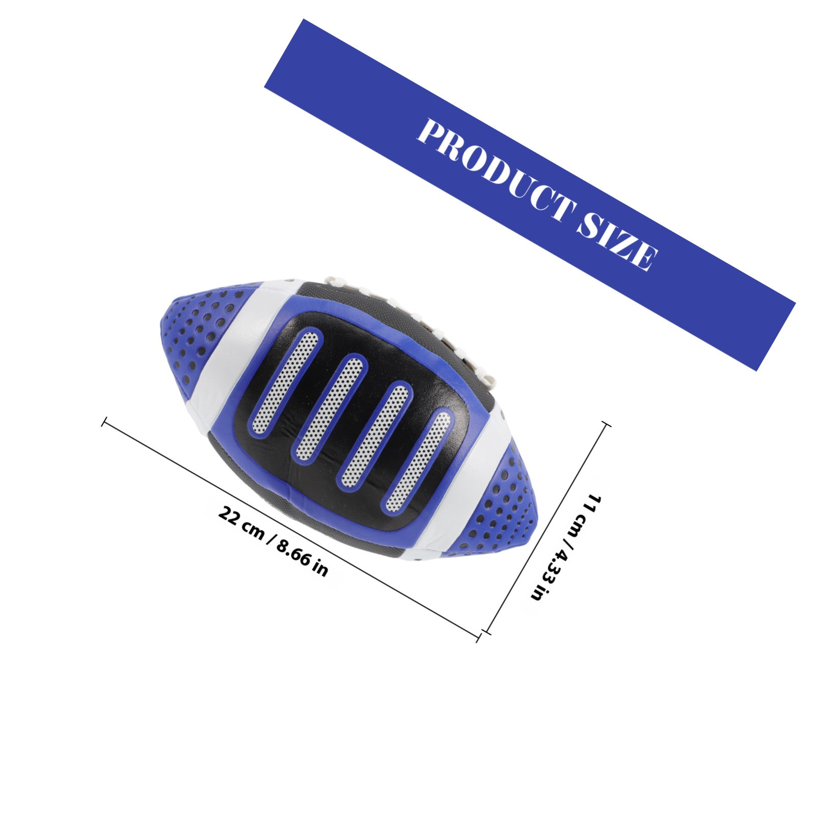 Kids Rugby Ball Children PU Pr - Rugby Training Ball recension och pris