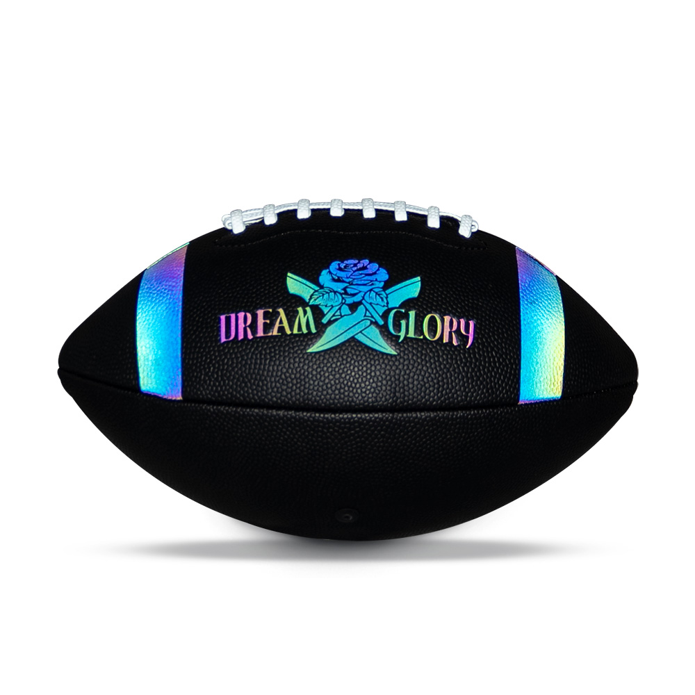 Official Size 9 PU Leather Rug - Rugby Training Ball recension och pris
