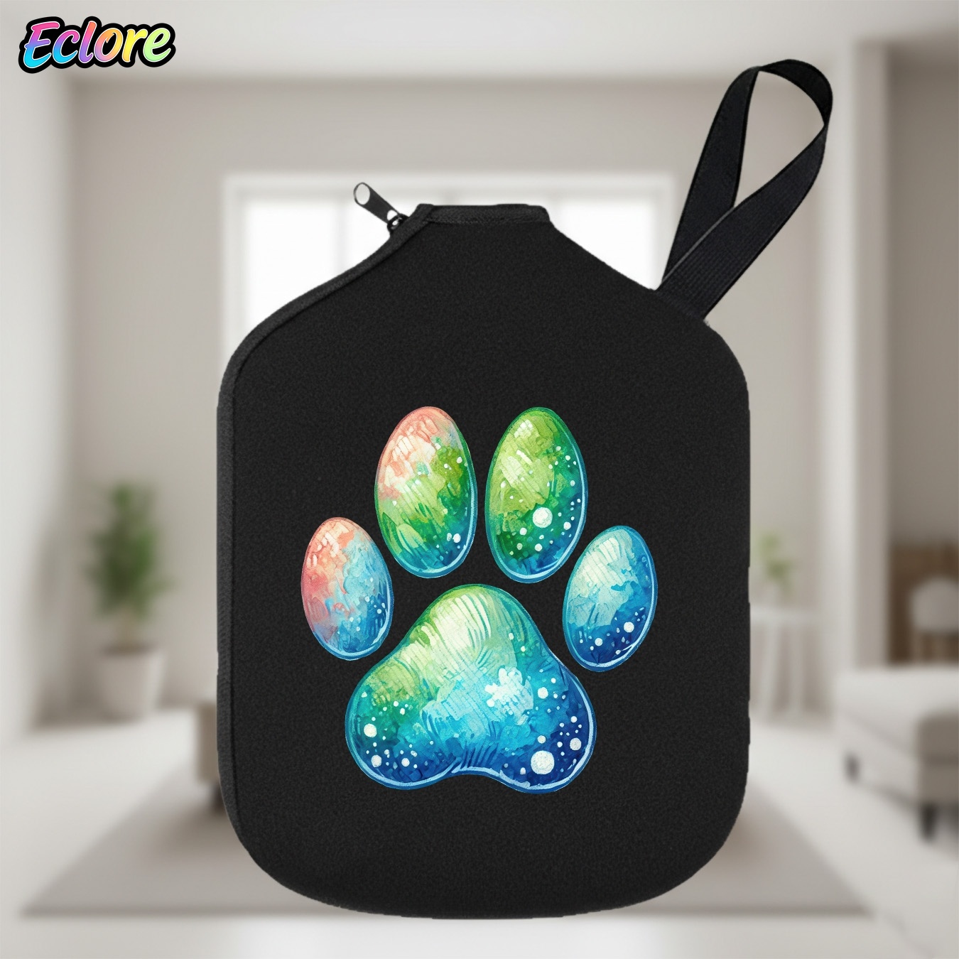 Watercolor Gradient Cat Paw Pr - Sports Equipment Bag recension och pris