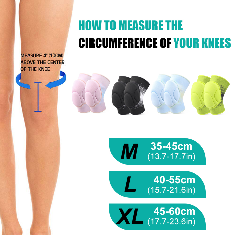 Heavy Duty Knee Pads with Thic - Volleyball Knee Pad recension och pris