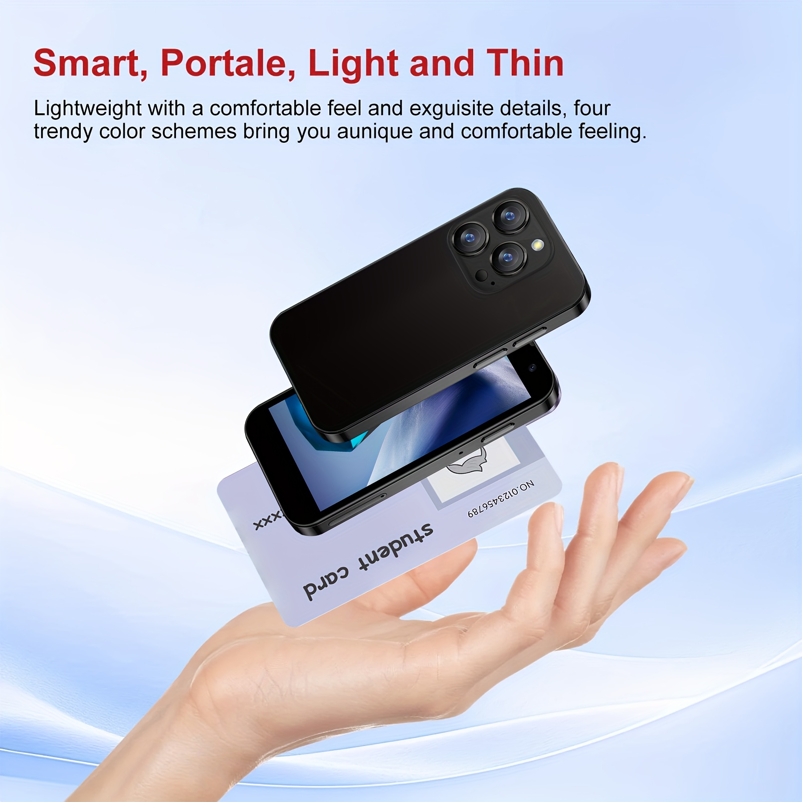 Mini Smartphone Is Equipped Wi - Sports Equipment In Spanish recension och pris